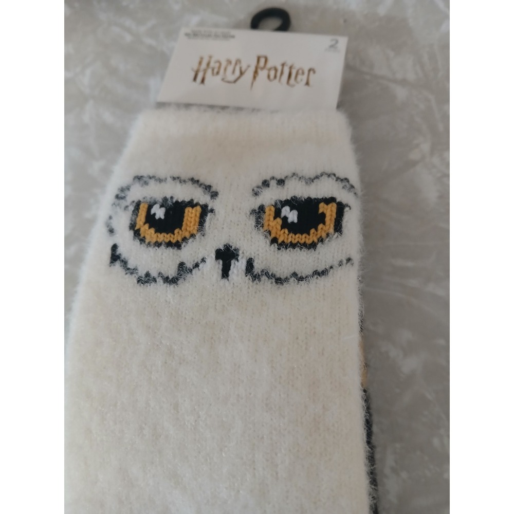 Harry Potter Soft Owl Lightning Socks 2pk - Picture 2 of 5